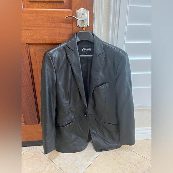 Leather Blazer - Picture 1 of 5